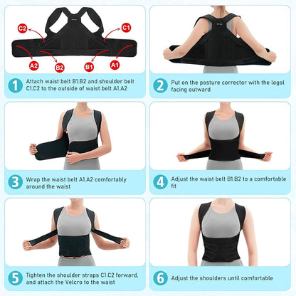Posture Corrector Belt Unisex
